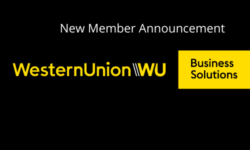 Western Union become a member